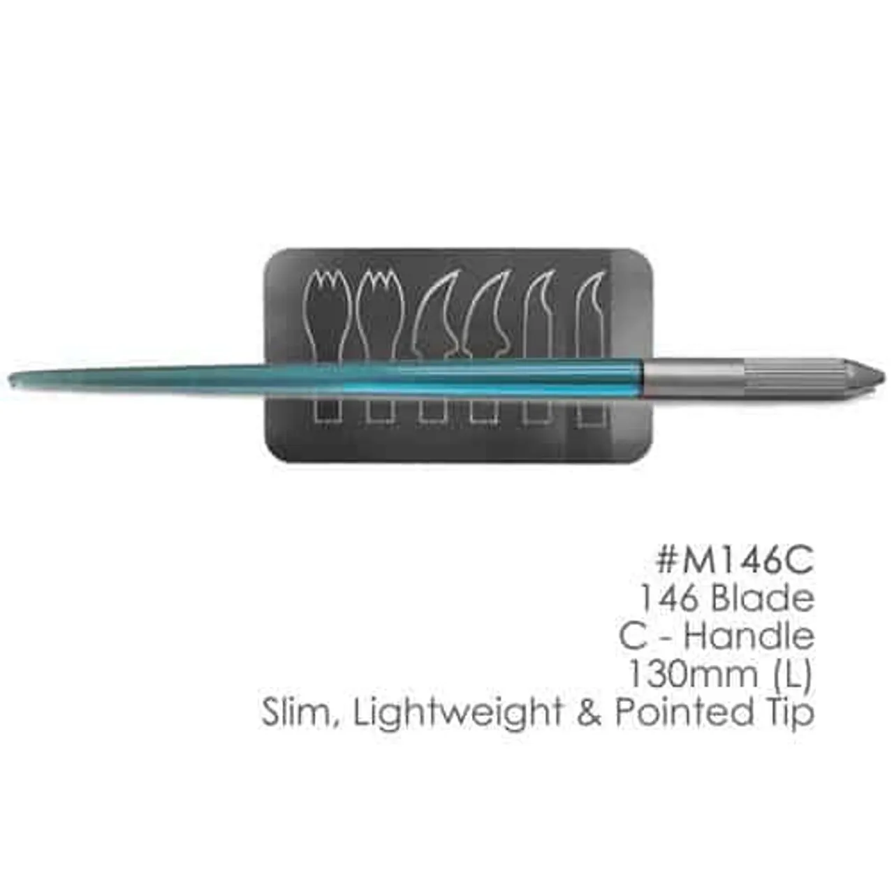 J&J Instruments Cavity Liner 4.25" Double-Ended Instrument, Regular Tip, 02-540