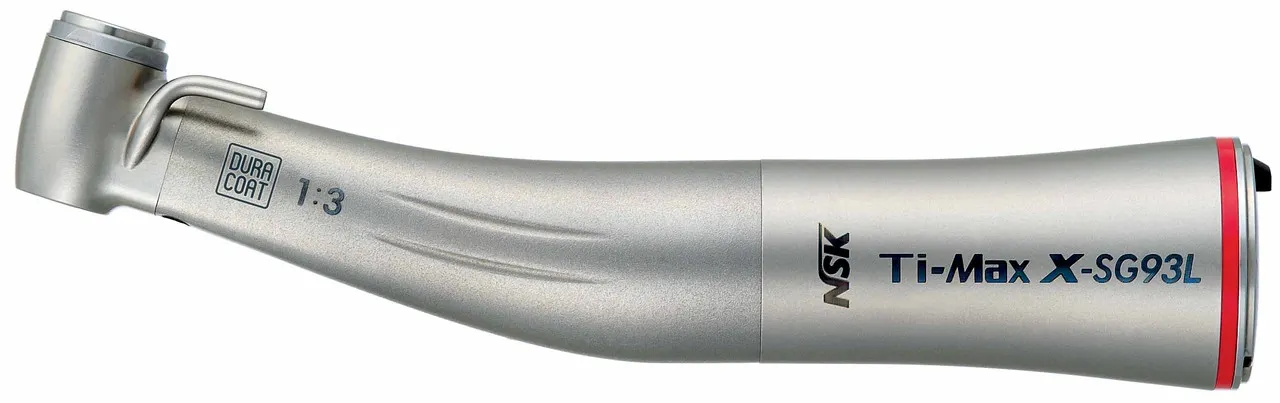 NSK Ti-Max X-SG93L Optic Surgical Handpiece, 1:3 Speed Increasing, Titanium Body, C1004
