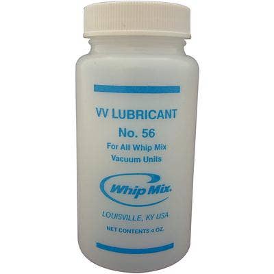 Whip Mix Vac-U-Mixer Lubricant #56, 4 oz Bottle, 06475