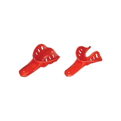 Plasdent Excellent-Color Disposable Impression Trays, Red, Child Small Lower, #1, 50/Bag, ITO-1L-50