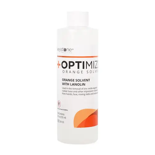 EPR Orange Solvent with Lanolin, 8 oz. Bottle, Removes Zinc Oxide-Eugenol, 00133