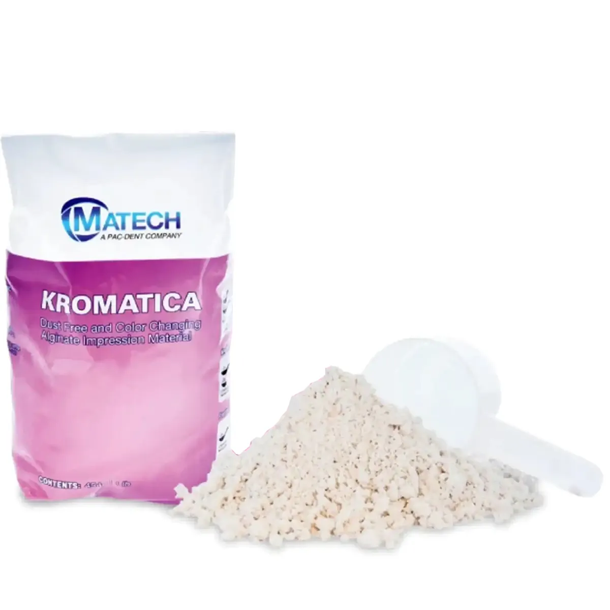 Kromatica Alginate Impression Material, Normal Set, Mint, 1 lb Foil Pouch, 305-106