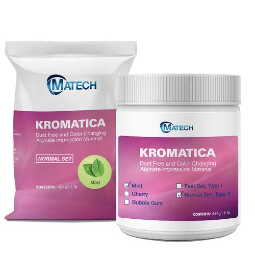 Kromatica Alginate Impression Material, Normal Set, 1 lb Foil Pouch, 305-108