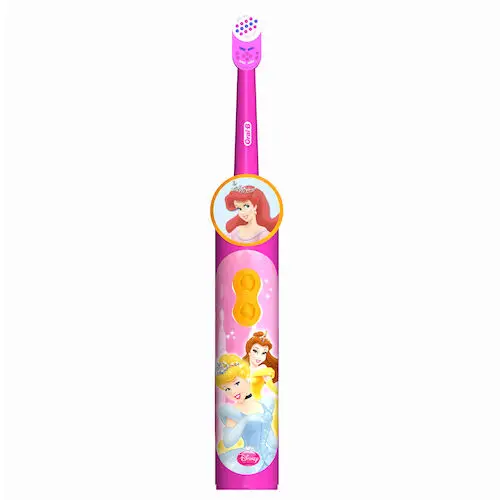 Disney Princess Battery-Powered Toothbrush, Stage 2, 1/Pkg, 80292448