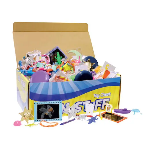 Sherman Specialty Grab Bag Chest with 600 Toys, Games, Tricks & Puzzles, D29