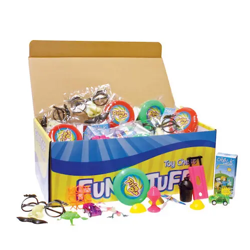 Sherman Specialty Standard Toy Chest with 200 Toys, S14