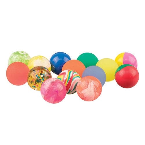 Sherman Specialty Superball Mix, 38mm, Assorted Colors, 72/Pack, S2143N