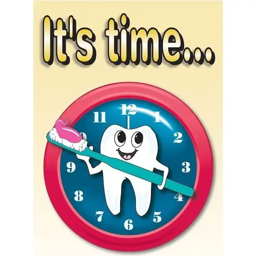 It's Time Postcard, Clock Postcards, 250/Pkg., RC7967