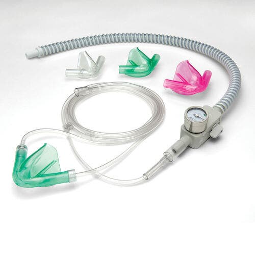 Accutron Axess Low Profile Nasal Mask Scavenging Circuit for In-Line Vacuum Controller Kit, 9 Masks, 53005