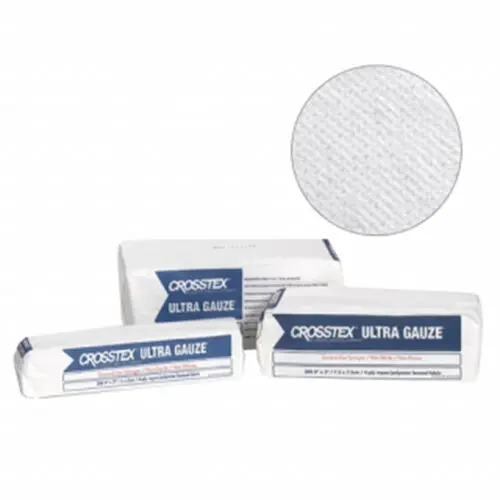 Crosstex Ultra Gauze Sponges, 3" x 3", 200/Pkg, ENC3NWU
