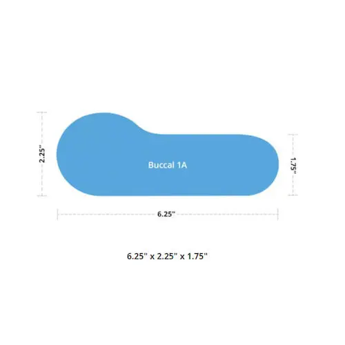 Riofoto Mirrors, 1A, Adult, Buccal