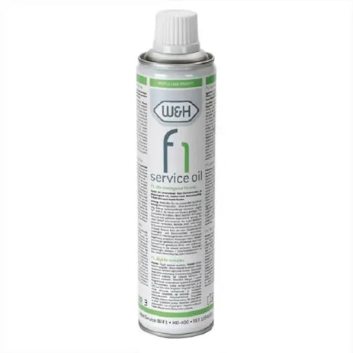W&H Service Oil MD-400 / F1 Handpiece Lubricant Spray, Single Can, 10940020
