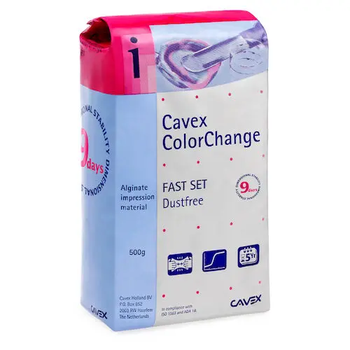 Cavex Color Change Alginate, 500g/Bag, AA323