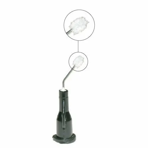 Darby Delivery Tips, Pre-Bent Delivery Micro-Brush Tip, 19 Gauge, 100/Pkg., Opaque