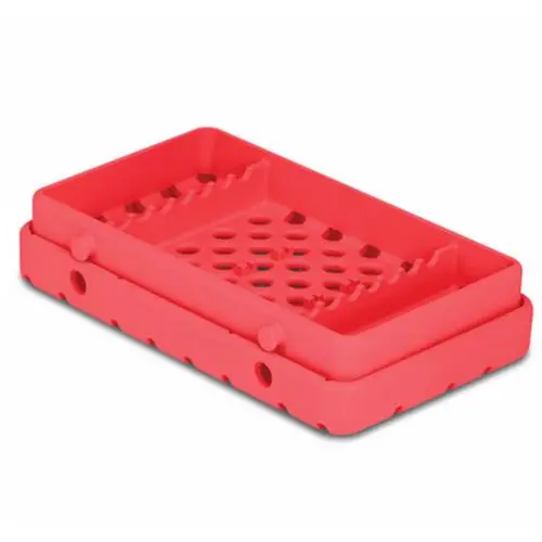 Practicon Cool Cassette 2 Size 7 Instrument Tray, Cool Coral, 7141914 COR