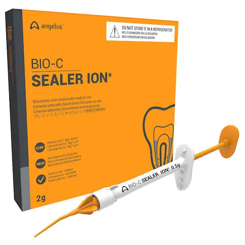 Angelus BIO-C Sealer ION+ Ready-to-Use Bioceramic Root Canal Sealer, 0.5g Syringe, 4/Pk, 3843