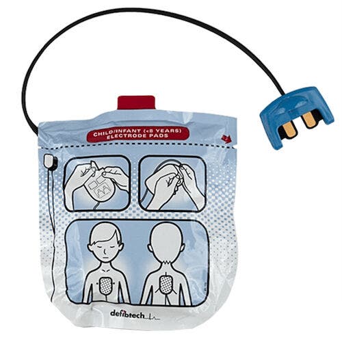 Defibtech Lifeline VIEW Pediatric Defibrillation Pads, DDP-2002