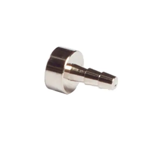 Plated Brass Hose End Plug, 1/8" Hose End Plug, For 1/4" I.D. Tubing, 10/Pkg., P-1086-10