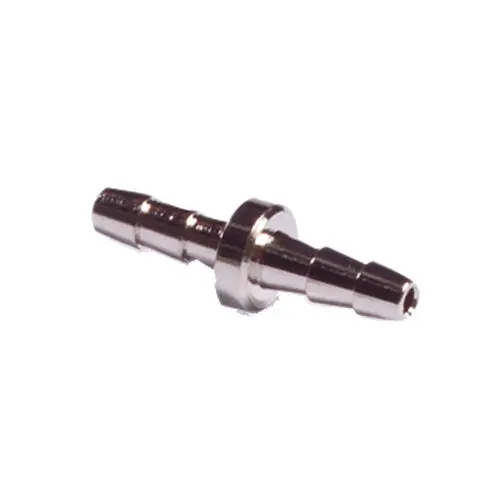 Plated Brass Barb, 1/16" x 1/16", 10/Pkg., P-1686-10