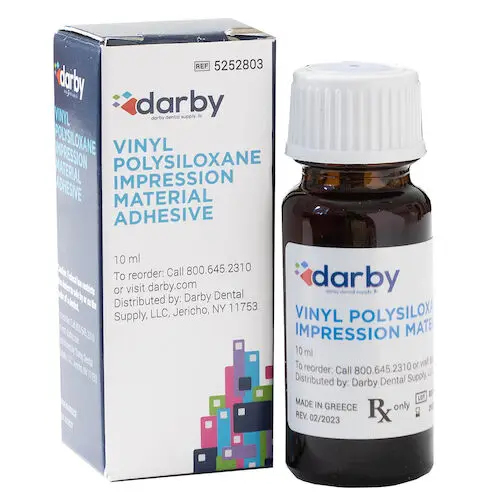 Darby Dental Impression Material Adhesive, 10 mL Bottle, 215227001