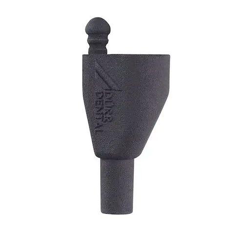 HVE Y-Adapter 11mm to 16mm for HVE Air Protect XL Plus, Nonvented, Black, Autoclavable, 5/Box, 7600010050-5