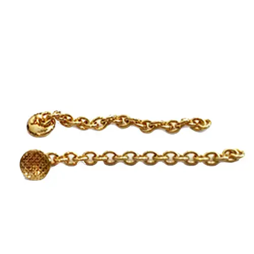 Eruption Appliance, Round Base, 24K Gold, 5/Pkg, 270-650
