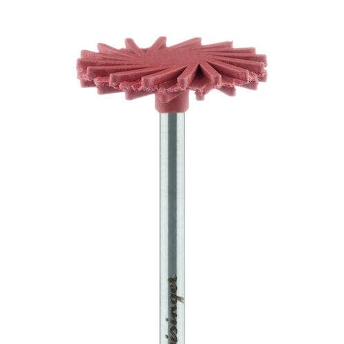 Meisinger LUSTER Twist Polisher for Ceramic, Fine, Pink, 17mm, HP Shank, 2/Pkg, 9771F-170-HP