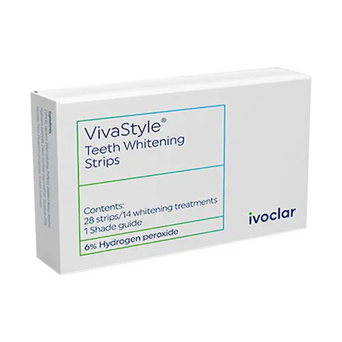 VivaStyle LED Whitening System with VivaStyle Whitening Strips 6%, 756340