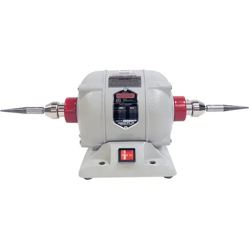 Handler Manufacturing Red Wing 26A-TS Low Base Polishing Lathe, 1/4 HP, 115V/60Hz, with 7L and 7R Tapered Spindles