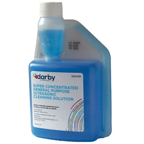 Darby Super Concentrated General Purpose Ultrasonic Cleaning Solution, 16 oz Bottle, 5254783