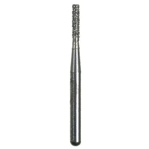 Spring Health Products Coarse Flat End Cylinder Diamond FG 835-010, Single-Use, 25/Pkg, 835-010C25