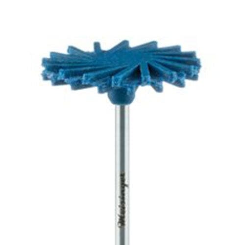 Meisinger LUSTER Twist Porcelain Polisher, Blue, Medium Grit, 26mm, HP Shank, 2/Pkg, 9771M-260-HP
