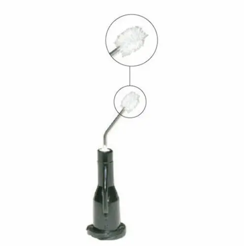 Darby Pre-Bent Delivery Micro-Brush Tip, 19 Gauge, Opaque, 100/Pkg, 5256043