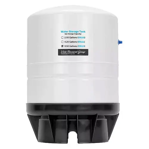VistaPure Pressure Storage Tank with Stand, 9.5 Gallon, Steel, S9113