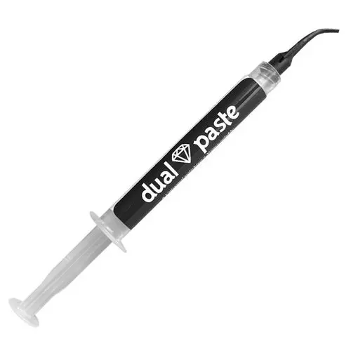 Dual Diamond Polishing Paste Syringe, 2g, Dental Creations