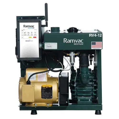 Ramvac 10 Dry Vacuum System with Aeras Intel, 15 Gallon Tank, 230V 3-Phase, RV10-23T