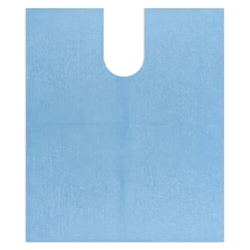Euronda Disposable Patient Bibs, Light Blue, 20" x 24", 150/Pkg, 22030001