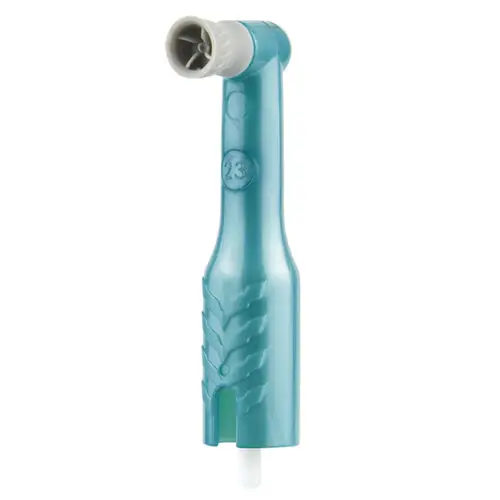 Pac-Dent Mini 90 Disposable Prophy Angle, Non-Sterile, Soft Gray Cup, 90 Degree, 500/Box, M163-90-500