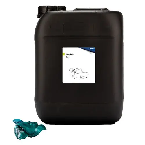 LuxaPrint Tray, 385/405nm, 5kg Bottle, Turquoise, 171261