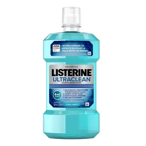 Listerine Cool Mint Antiseptic Mouthwash, 500 ml, 44044