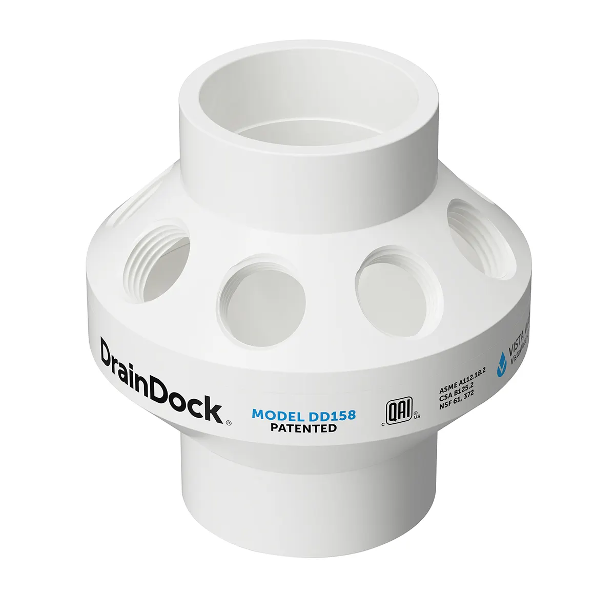 Coltene DrainDock 8-Port Central Drain Adapter, DD158