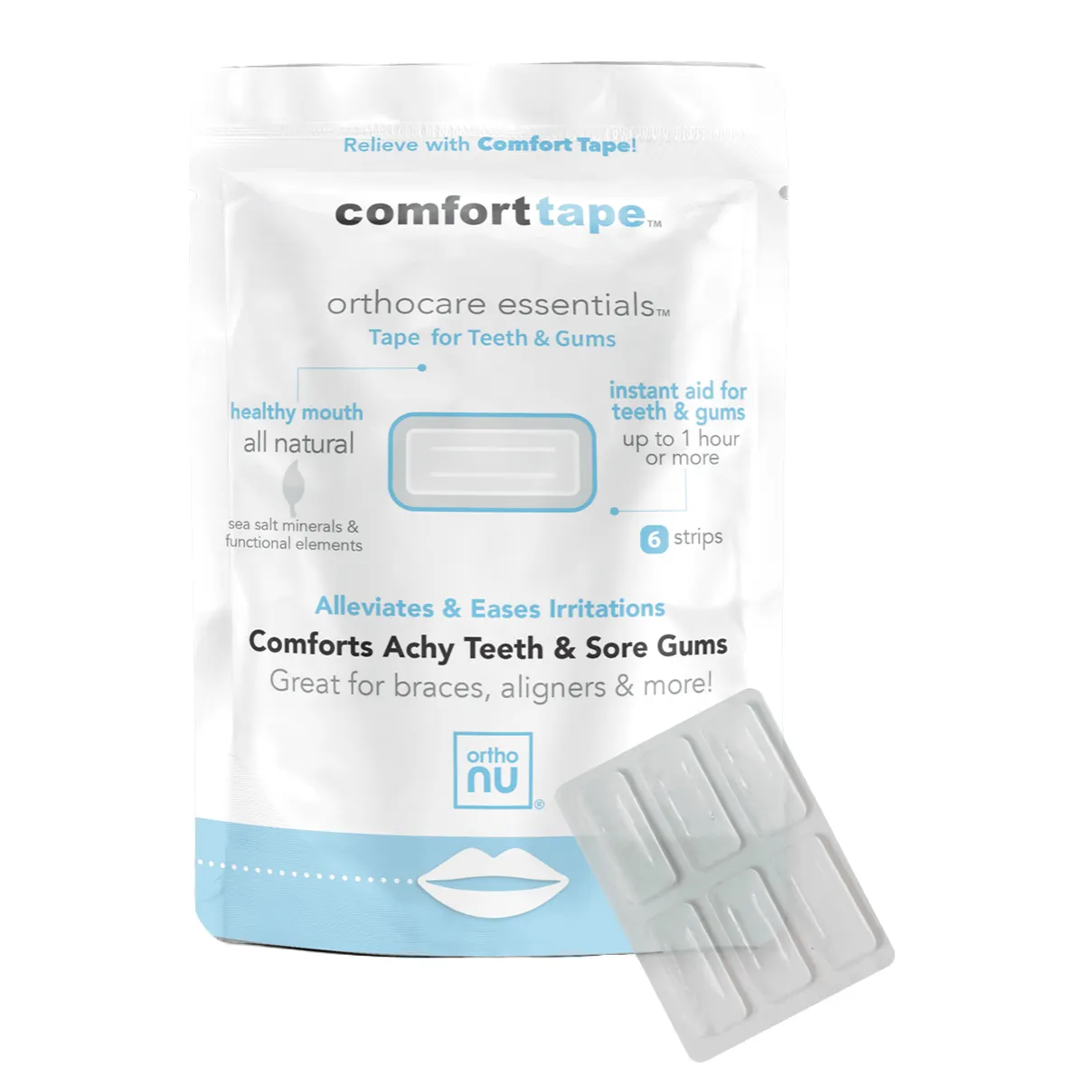 OrthoNu Comfort Tape™ for Braces and Aligners, ORN0007-01