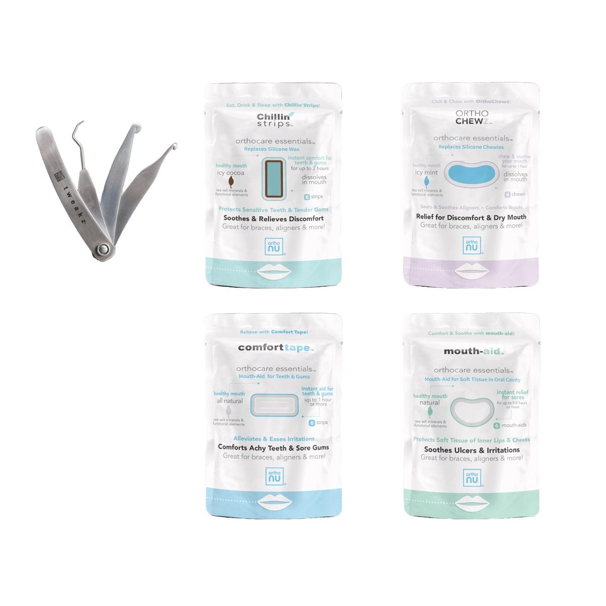 Oral Relief Collection, Treatment Starter Kit for Aligners, ORN0006-03