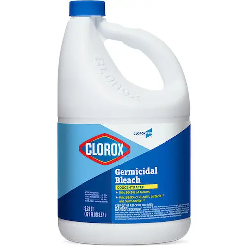 CloroxPro Germicidal Bleach Concentrated, 121 fl oz Bottle, 30966