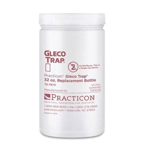 Gleco Trap System Replacement Bottles, 32 oz, 6½" Tall, 12/Box, 7078711