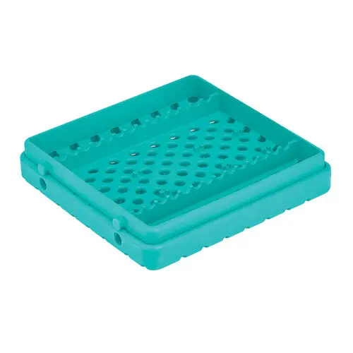 Practicon Cool Cassette 2 Size 14 Instrument Tray, Clean Green, 7141913GRE