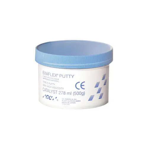 EXAFLEX VPS Impression Material Putty Catalyst, 30 kg Bulk Pack, Blue, 138332