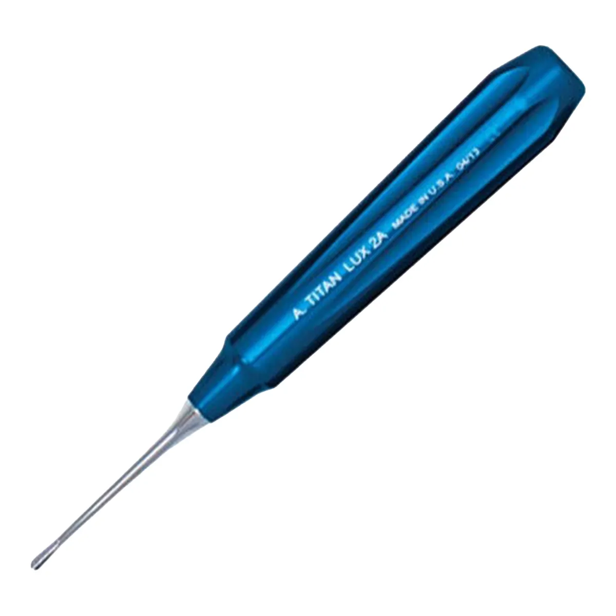 Elevator Luxator 2mm, Angled, Stainless Steel, A. Titan Instruments
