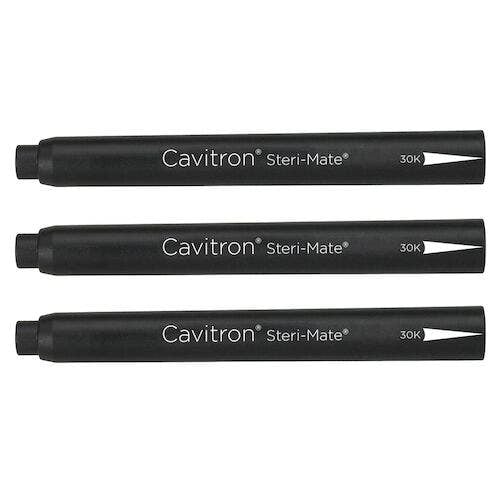 Cavitron Steri-Mate Detachable Sterilizable Ultrasonic Scaler Handpiece, Black, 3/Pkg, 78703