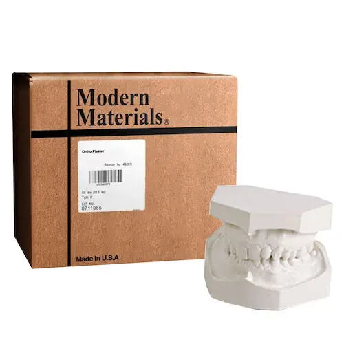 Kulzer Modern Materials Orthodontic Plaster, Type II, 25 lb, #50048170
